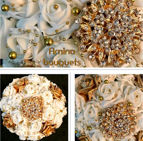 Amina’s Bridal Bouquet